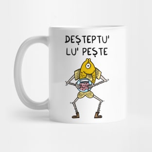 Desteptul lui peste Mug